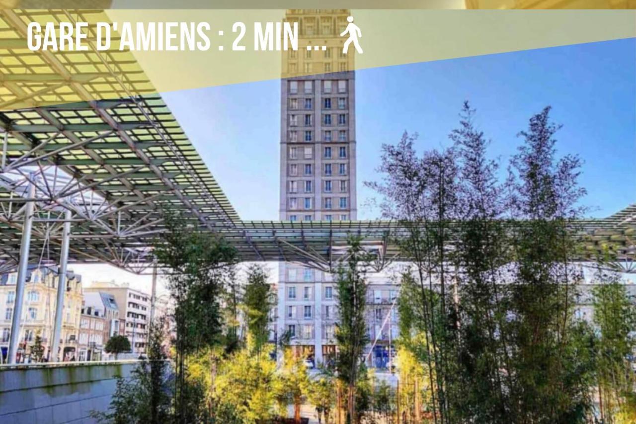 Les Perles Amienoises ☆ White Pearl ☆ Hyper Centre ☆ Apartment Амиен Екстериор снимка